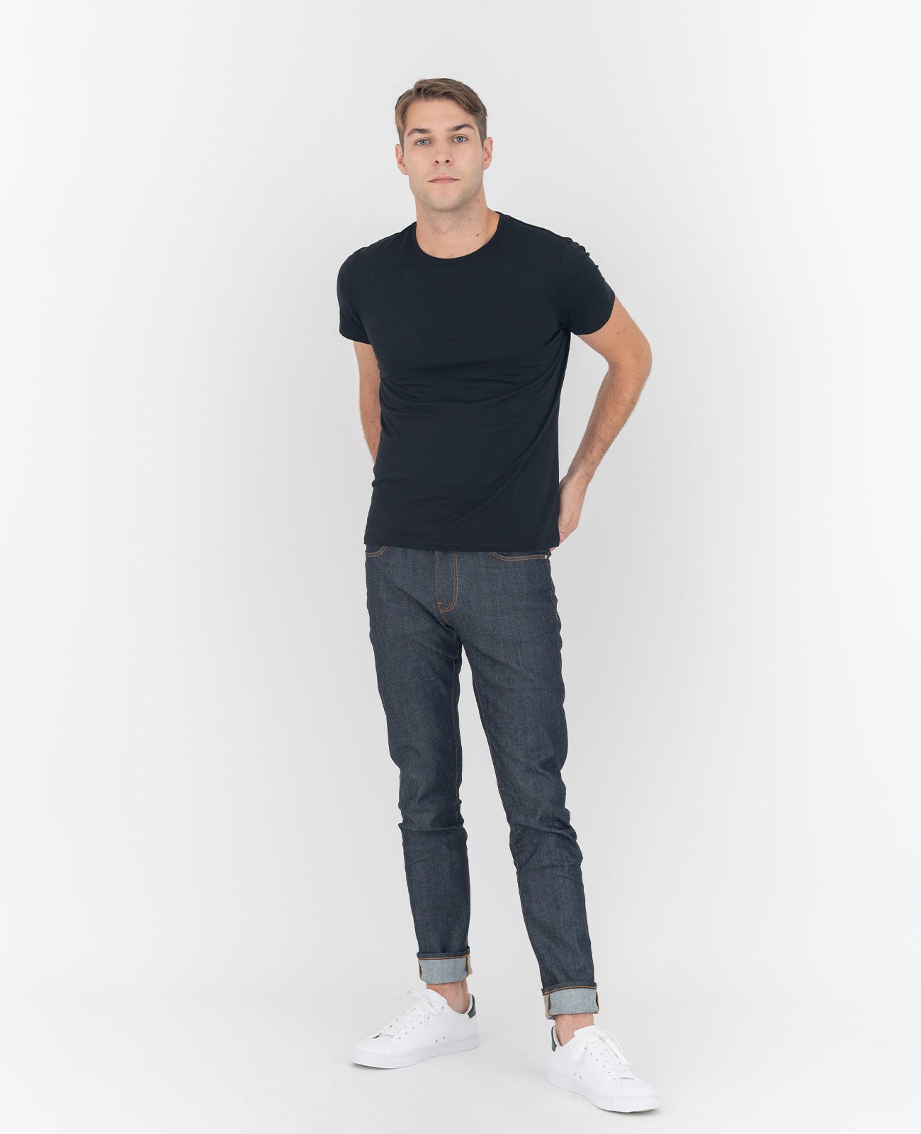Organic Pima Crew Neck Tee