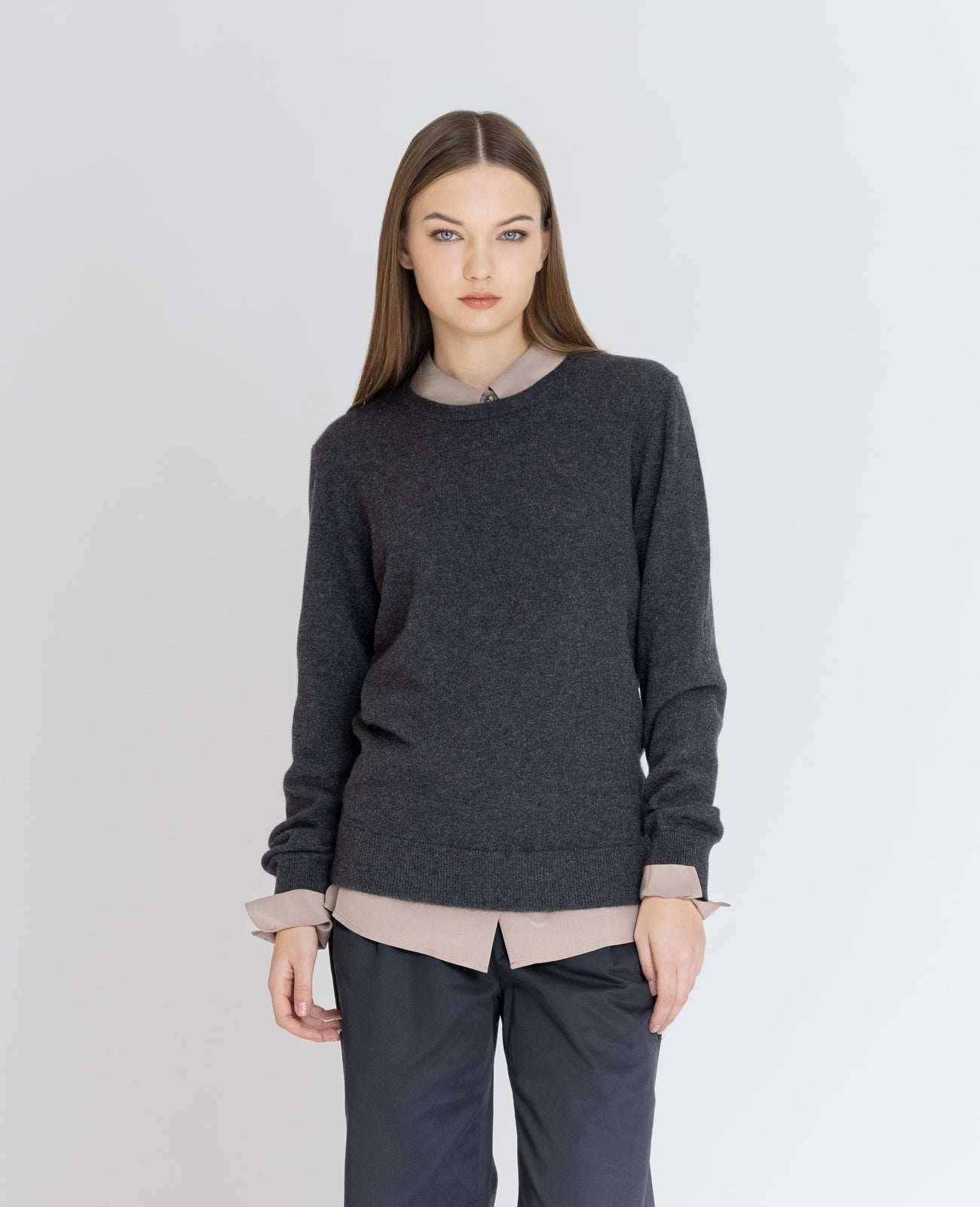 Cashmere Crew Neck Sweater