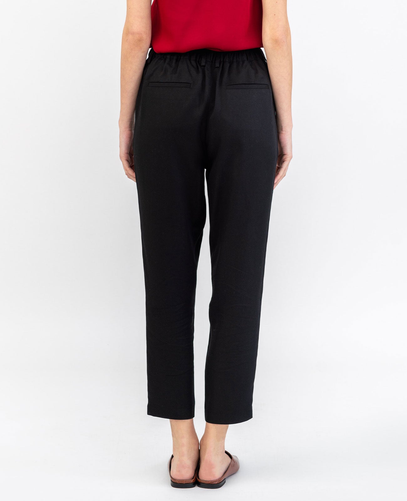 Tencel Relaxed Tailored Pant